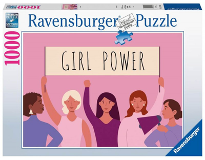Puzzle Ravensburger Girl power 70 x 50 cm 1000 elementow (4005556167302)