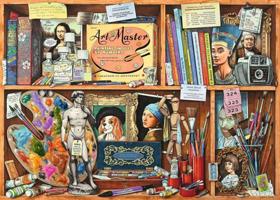 Пазл Ravensburger The Artists Cabinet 70 x 50 см 1000 деталей (4005556149971)