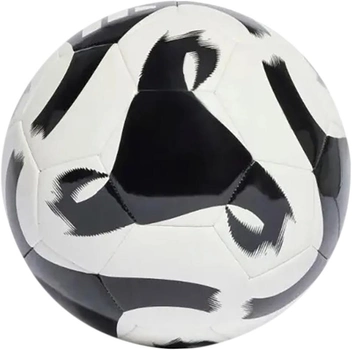 Piłka nożna Adidas Tiro Club Ball Rozmiar 5 Czarny/Biały (HT2430)