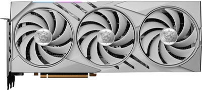Відеокарта MSI PCI-Ex GeForce RTX 4080 Super 16G Gaming X Slim White 16GB GDDR6X (256bit) (2625/23000) (2 x HDMI, 2 x DisplayPort) (RTX 4080 SUPER 16G GAMING X SLIM WHITE)