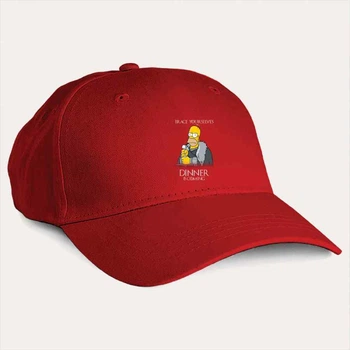 Кепка MALFINI "Гомер Сімпсон вечеря близько" U Червоний (MD-31-1188-38-13)