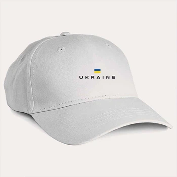 Кепка MALFINI "Ukraine прапор України" U Білий (MD-31-1082-38-11)