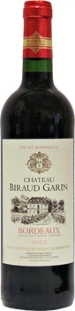 Вино Les Grands Chais de France Château Biraud Garin червоне сухе 0.75 л (3500610100727)