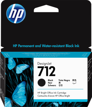 Картридж HP No.712 DJ T230/T630 38 мл Black (3ED70A)