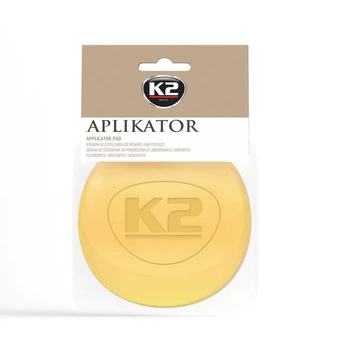 Губка-аплікатор для полірування K2 Gold Aplikator жовта для восків та поліролей 100 мм (L710)