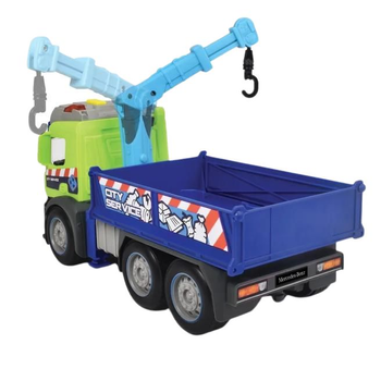 Ciężarówka Dickie Toys City Mercedes do sortowania odpadów 26 cm (4006333076169)