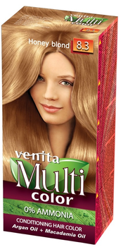 Farba do włosów Venita MultiColor pielęgnacyjna 8.3 Miodowy Blond (5902101514705)