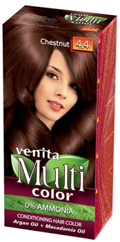 Farba do włosów Venita MultiColor pielęgnacyjna 4.4 Kasztanowy Brąz (5902101513678)