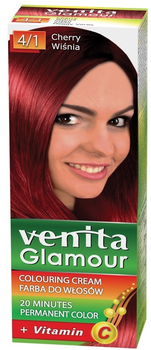 Farba do włosów Venita Glamour 4/1 Wiśnia (5902101511889)