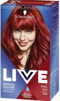 Farba do włosów Schwarzkopf Live Intense Colour 035 Real Red (9000101624274)