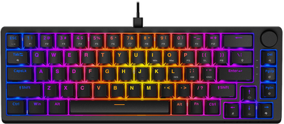 Клавіатура Krux Atax 65% Pro RGB Outemu Red (KRX0126)