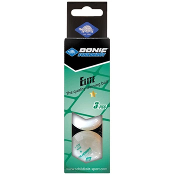 Шарики Donic Elite 1* White 3pcs
