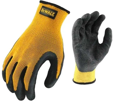 Перчатки универсальные DeWalt размер L/9, общего использования, с резиновым покрытием (DPG70L)