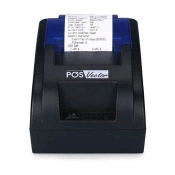 Чековый принтер POS Vector PS-H58Bt чекопечать на 58 мм Bluetooth подключение для планшетов Android (PS-H58Bt)