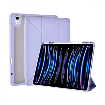Чехол книжка WIWU Defender Protectived Case Smart Cover With Pencil Slot для Apple iPad 10,9 2022 Purple