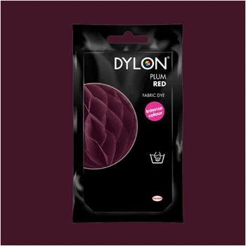 Краска для окрашивания ткани вручную DYLON Hand Use Plum Red