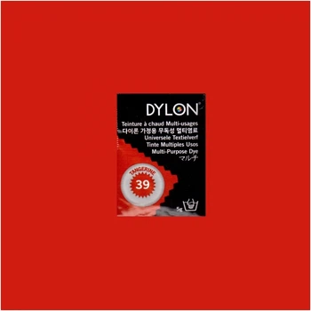 Багатоцільовий барвник для ручного фарбування тканини DYLON Multipurpose Tangerine