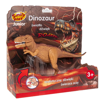 Інтерактивний динозавр Smily Play Тиранозавр зі світлом і звуком (5905375839802)