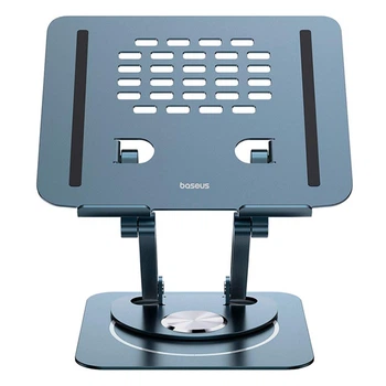 Подставка для ноутбука Baseus UltraStable Pro Series Rotatable and Foldable Laptop Stand (3hinge) серая