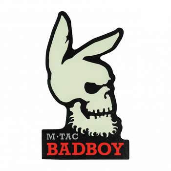 Нашивка Bad Boy M-Tac Black/GID