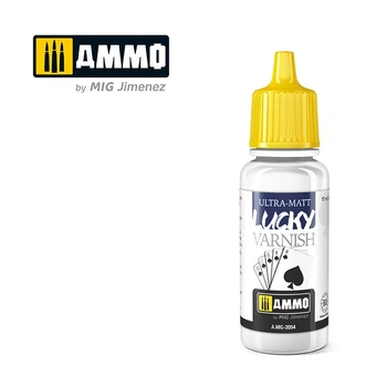 Ультра-матовий лак (17мл) Lucky Varnish - Ultra Matt Ammo Mig 2054
