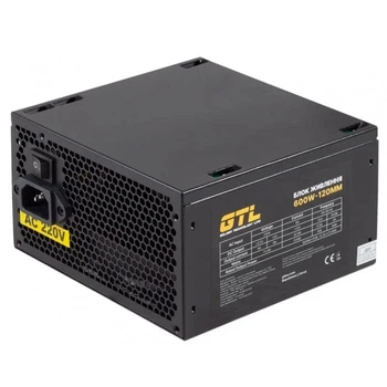 Блок живлення GTL Gaming Star 600W (GTLGS600BK)