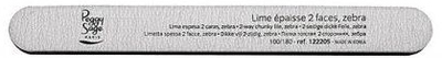 Pilnik do paznokci Peggy Sage 2-Way Chunky Nail File Zebra Medium szeroki dwustronny 100/180 zebra 1 szt (3529311222057)