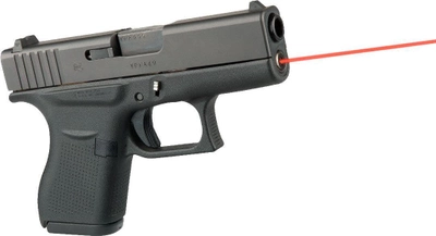 Цілющувач LaserMax для Glock43 червоній