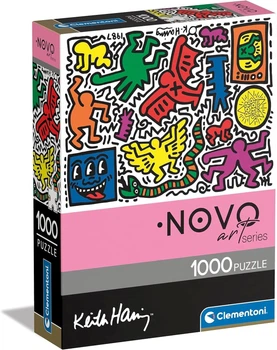 Пазл Clementoni Museum Collection Novo Art Series - Keith Haring Кит Харинг 1000 шт. (39756)