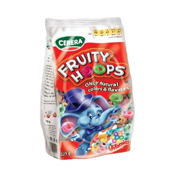 Кільця фруктові Fruity Hoops Cerera 225г
