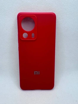 Чохол Silicone Cover Full для Xiaomi Mi 13 Lite Червоний