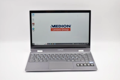 Ноутбук планшет 14" Medion Cepter NY410 Intel i3-7020U RAM 4 ГБ SSD 1 ТБ Win10 б/в Трансформер Ультрабук Металевий корпус (Lenovo Group)