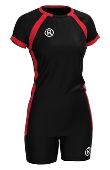 Волейбольна форма жіноча RIGO TANGO Black-Red XS