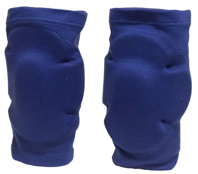 Наколенники волейбольные с подушечками Asics L синие (Бандаж на коленный сустав)
