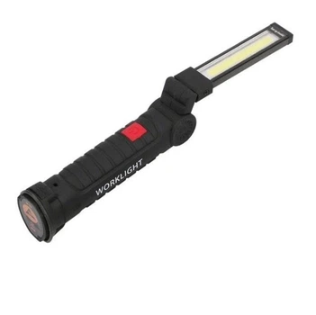 Світлодіодний кемпінговий ліхтар - лампа з магнітом та гачком LED COB BL-W52