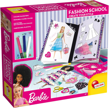 Zestaw kreatywny Lisciani Barbie Fashion School (8008324086023)