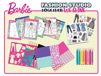 Набір для творчості Lisciani Barbie Sketch Book Together We Shine (9788833512808)