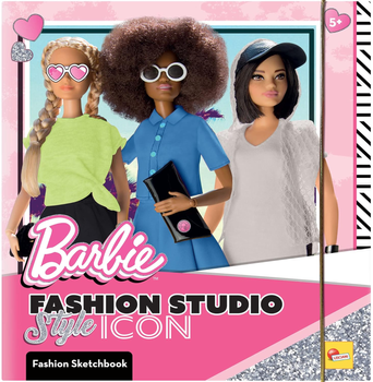 Zestaw kreatywny Lisciani Barbie Sketch Book Style Icon (9788833512839)