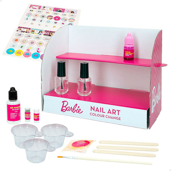 Zestaw do tworzenia kosmetyków Lisciani Barbie Nail Art Color Change (8008324097982)