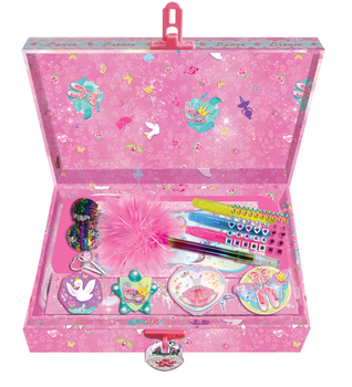 Zestaw kreatywny Pulio Pecoware Dress w pudełku z pamiętnikiem (5907543779569)
