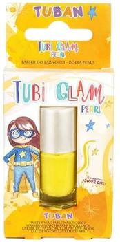 Lakier do paznokci Tuban Tubi Glam Zolty perlowy 5 ml (5901087034610)