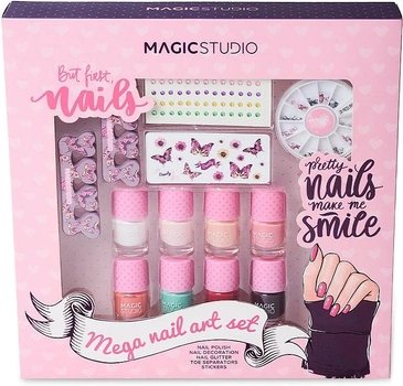 Zestaw do manicure Magic Studio Pin Up Mega 13 szt (8436591928690)