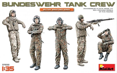Фигуры 1/35 Танковый экипаж бундесвера MiniArt 37032