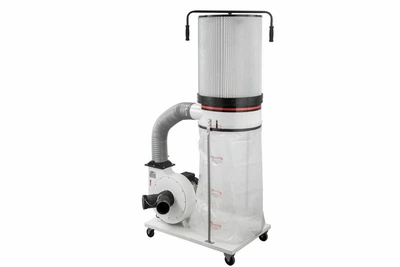 Вытяжная установка JET DC-1200K-T : 400В, 1,5 (1.05) кВт; продукт.- 1200м³/ч, пыл.сборV=150 л