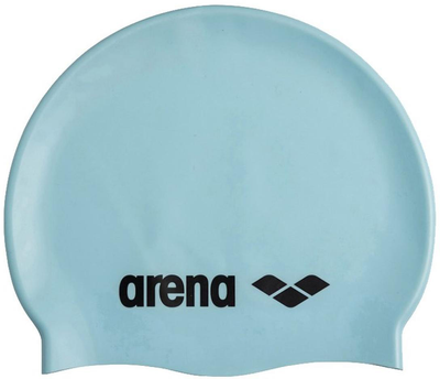 Шапочка для плавання Arena Classic Silicone (91662-102) Уні OSFM Блакитна (3468336977682)