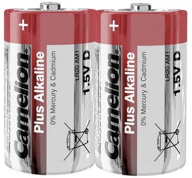 Bateria Camelion Plus ALKALINE D/LR20 SP2 2 szt. (11100220)