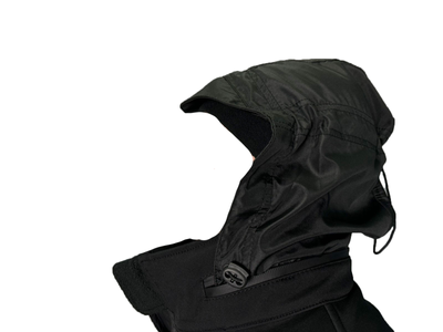 Куртка Soft Shell із фліс кофтою чорна Pancer Protection 48