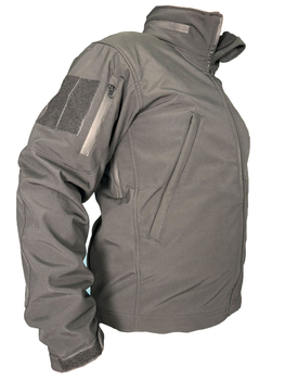 Куртка Soft Shell із фліс кофтою чорна Pancer Protection 46