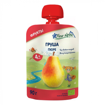 Дитяче пюре Fleur Alpine Груша 90 г (1284003)