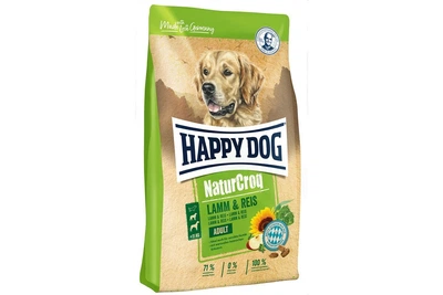 Happy Dog (Хеппи Дог) NaturCroq Lamm&Reis - Сухой корм для взрослых собак с ягненком и рисом, 15 кг